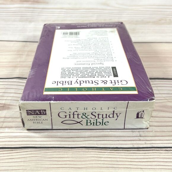 New American Catholic Gift & Study Bible Burgundy LeatherFlex 1987 Thomas Nelson - Picture 7 of 8